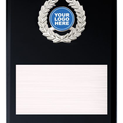 Black Glass Plaque